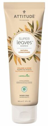 Přírodní kondicionér ATTITUDE Super leaves s detoxikač. účinkem - lesk a objem pro jemné vlasy 240ml