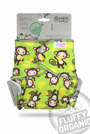 Petit Lulu Kalhotková plena - Monkey Business PAT