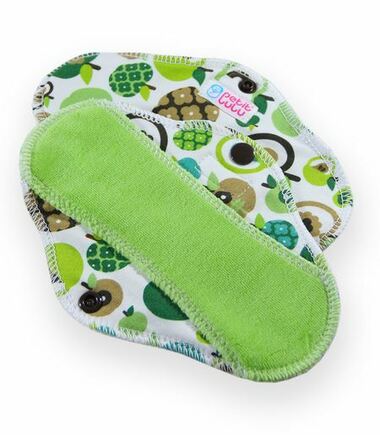 Petit Lulu Látková vložka SLIP Jablka (zelená)