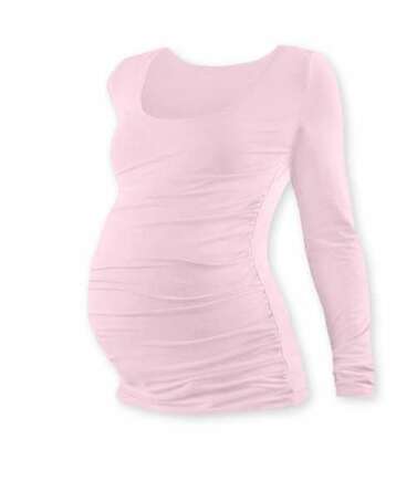 Těhotenské tričko, DR, světle růžová, Jožánek