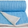 Pletená detská deka winter - modrá, T-tomi