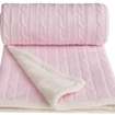Pletená dětská deka winter - růžová, T-tomi