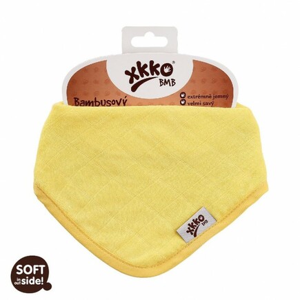 XKKO®BMB Bambusový dětský slintáček/šátek - Lemon