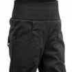 Unuo Dětské softshellové kalhoty s fleecem Cool, Černá 128/134