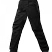 Unuo Dětské softshellové kalhoty s fleecem Cool, Černá 128/134