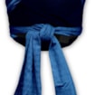 Ergonomické rostoucí nosítko ANETA polovázací modré (šátkovina)