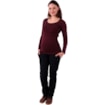 Zimní těhotenské softshellové kalhoty Sága černé, Jožánek 44 normální délka
