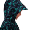 Dětská softshellová bunda, fleky zelené na černé, Jožánek 122