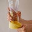 EQUA lahev skleněná FLOWERHEAD Daisy 550ml