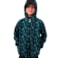 Dětská softshellová bunda, fleky zelené na černé, Jožánek 104