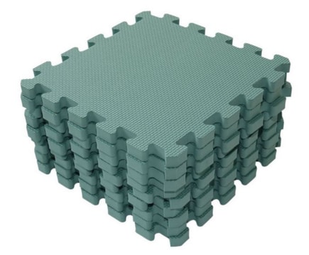 Baby Dan hrací podložka puzzle Dusty Green 90x90cm
