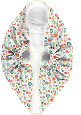 Deka do autosedačky Snugglebundl Knoflíky (biobavlna)