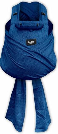 Ergonomické rostoucí nosítko ANETA polovázací modré (šátkovina)