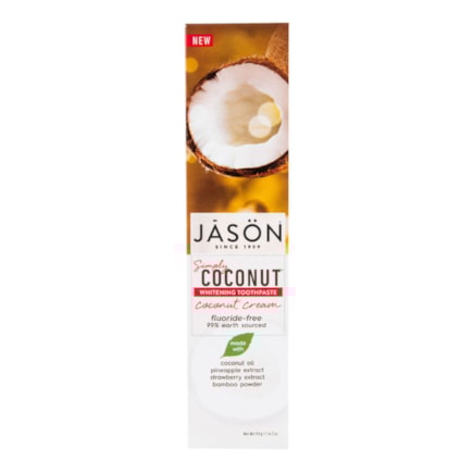 JASON Zubní pasta Simply Coconut bělicí 119g