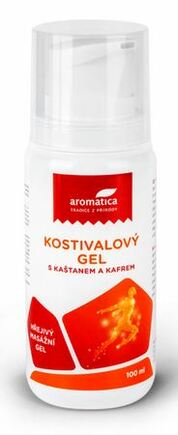 Kostivalový gel hřejivý 100ml, Aromatica