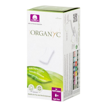 ORGANYC Dámské vložky slipové plus 24ks BIO bavlna