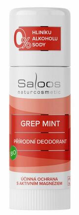 Přírodní deodorant Bio Grep Mint 50ml, Saloos