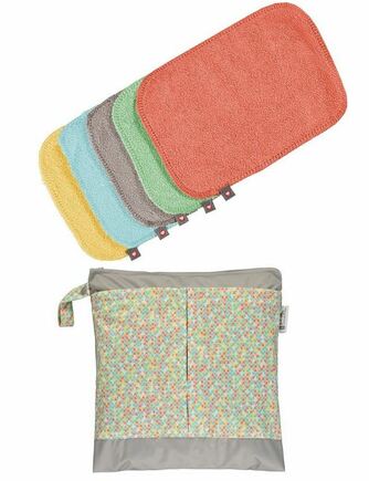 Pop-in bambusové ubrousky 10ks 2020 Pastel