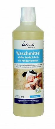 Prací gel na vlnu, hedvábí a kůži pro děti 500ml (bez lanolinu), Ulrich