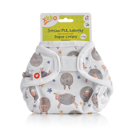 Vrchné plienkové nohavičky XKKO Newborn Dreamy Sheeps