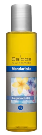 Koupelový olej Mandarinka 125ml, Saloos