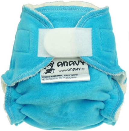 Anavy Novorodenecká plienka Tyrkys na suchý zips