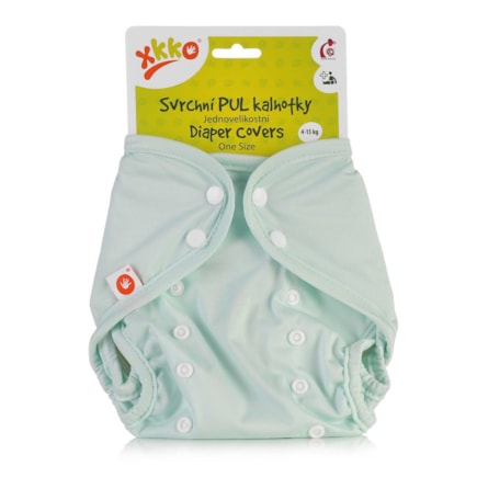 Vrchné plienkové nohavičky XKKO One Size - Dreamy Sheeps