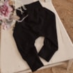 Jožánek Dětské kalhoty baggy, lehké, černé