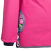Unuo Dětská softshellová bunda s fleecem Fuchsiová, Květinky