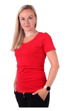 Jožánek Kojicí tričko Kateřina s krátkým rukávem červené