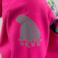 Unuo Dětská softshellová bunda s fleecem Souhvězdí medvěda, fuchsiová