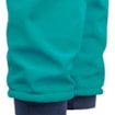 Unuo Batoľacie softshellové nohavice s fleecom Smaragdové