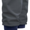 Unuo Batolecí softshellové kalhoty s fleecem Tmavě šedé