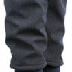 Unuo Batolecí softshellové kalhoty s fleecem Žíhané Antracitové