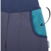 Unuo Dětské softshellové kalhoty s fleecem DUO Smaragdová