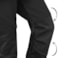 Unuo Detské softshellové nohavice s fleecom pružné Flexi Čierne