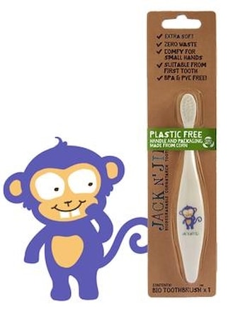Jack N´Jill Detská zubná kefka Opice