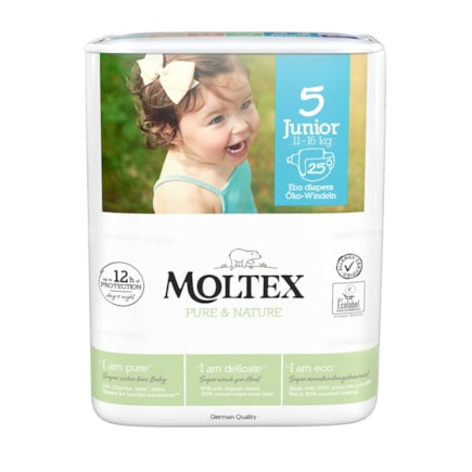 Plienky Moltex Pure & Nature Junior 11-16kg (25ks)