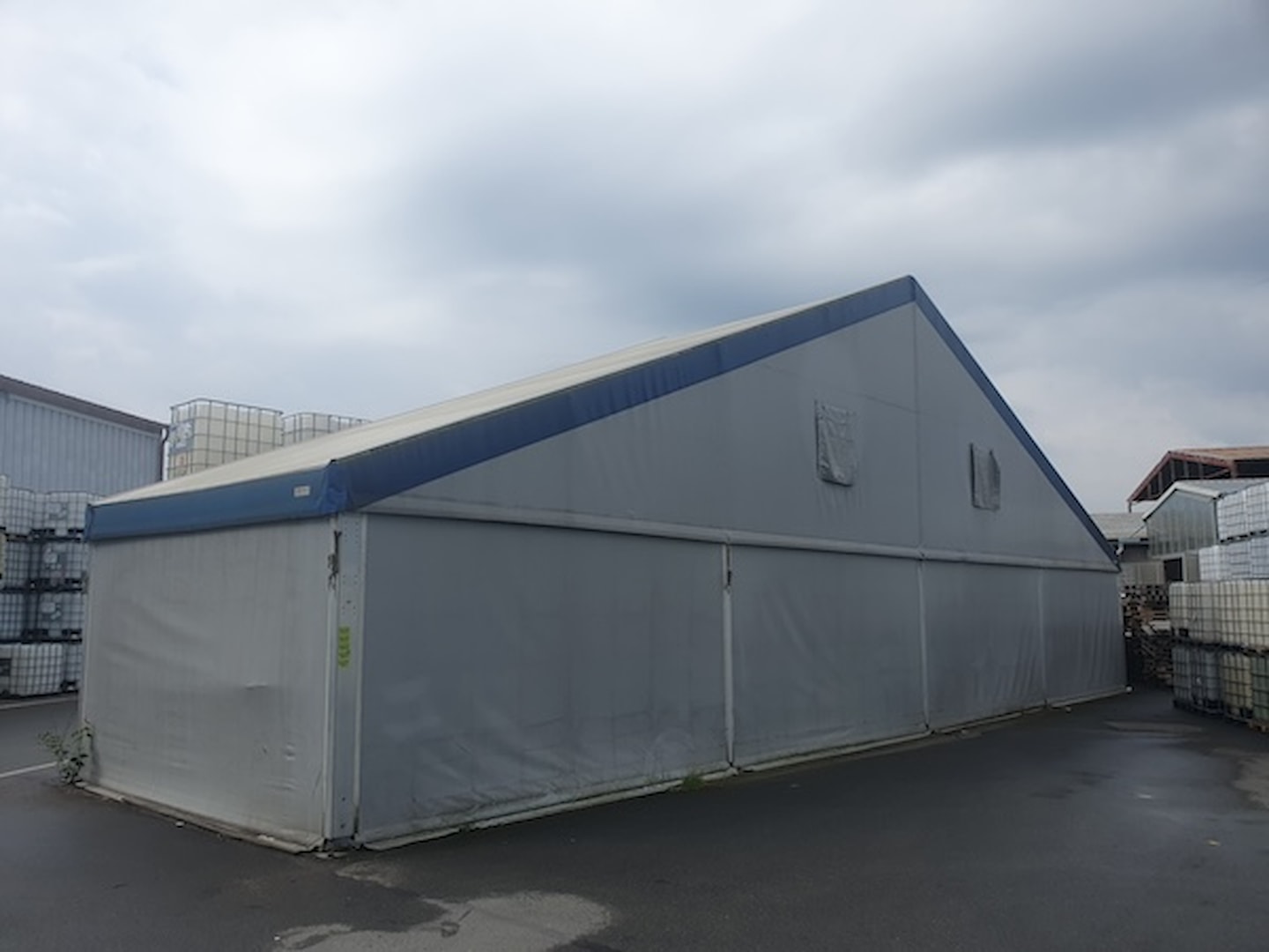 Textil-Zelthalle Forum Alfa 20 × 5 m