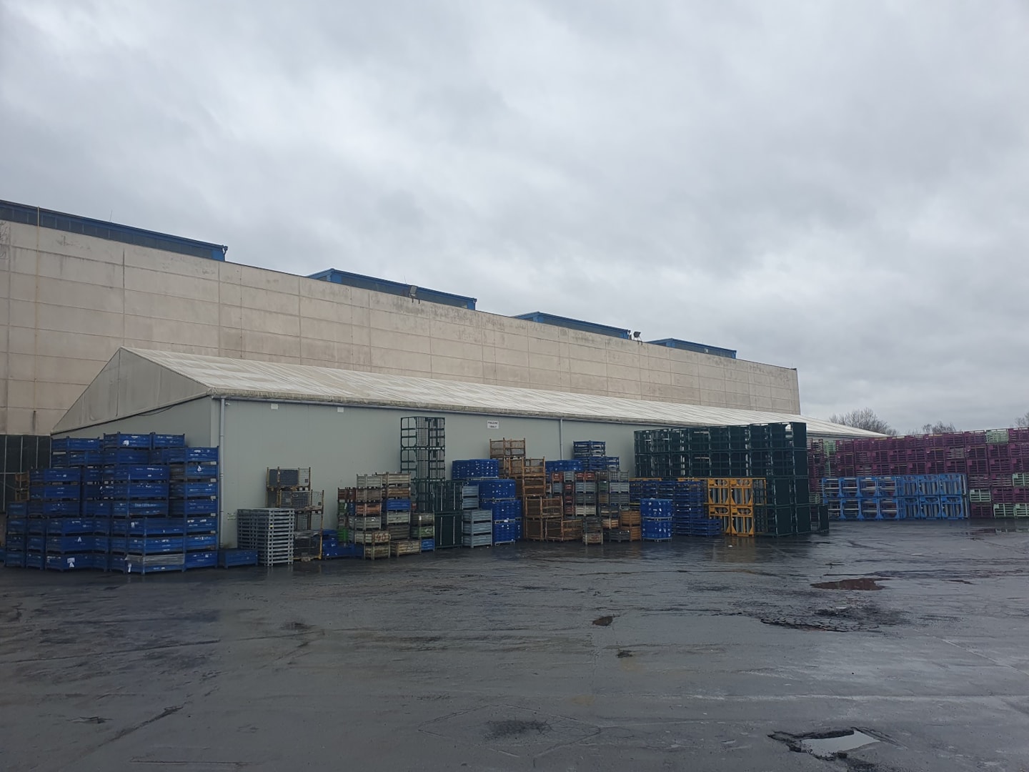 Vorgefertigte Lagerhalle TWSA 18,85 × 70 m 