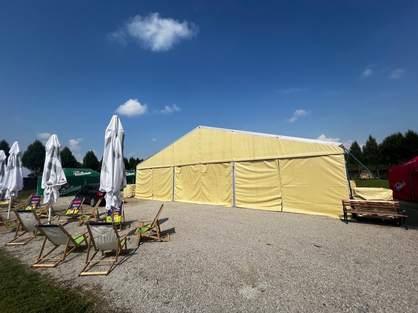 Großzelt RÖDER 15 × 20 m SK