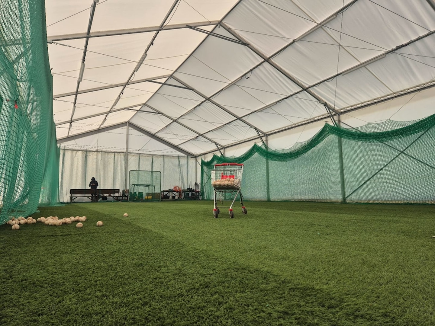 Tělocvična ve stanu je moderna