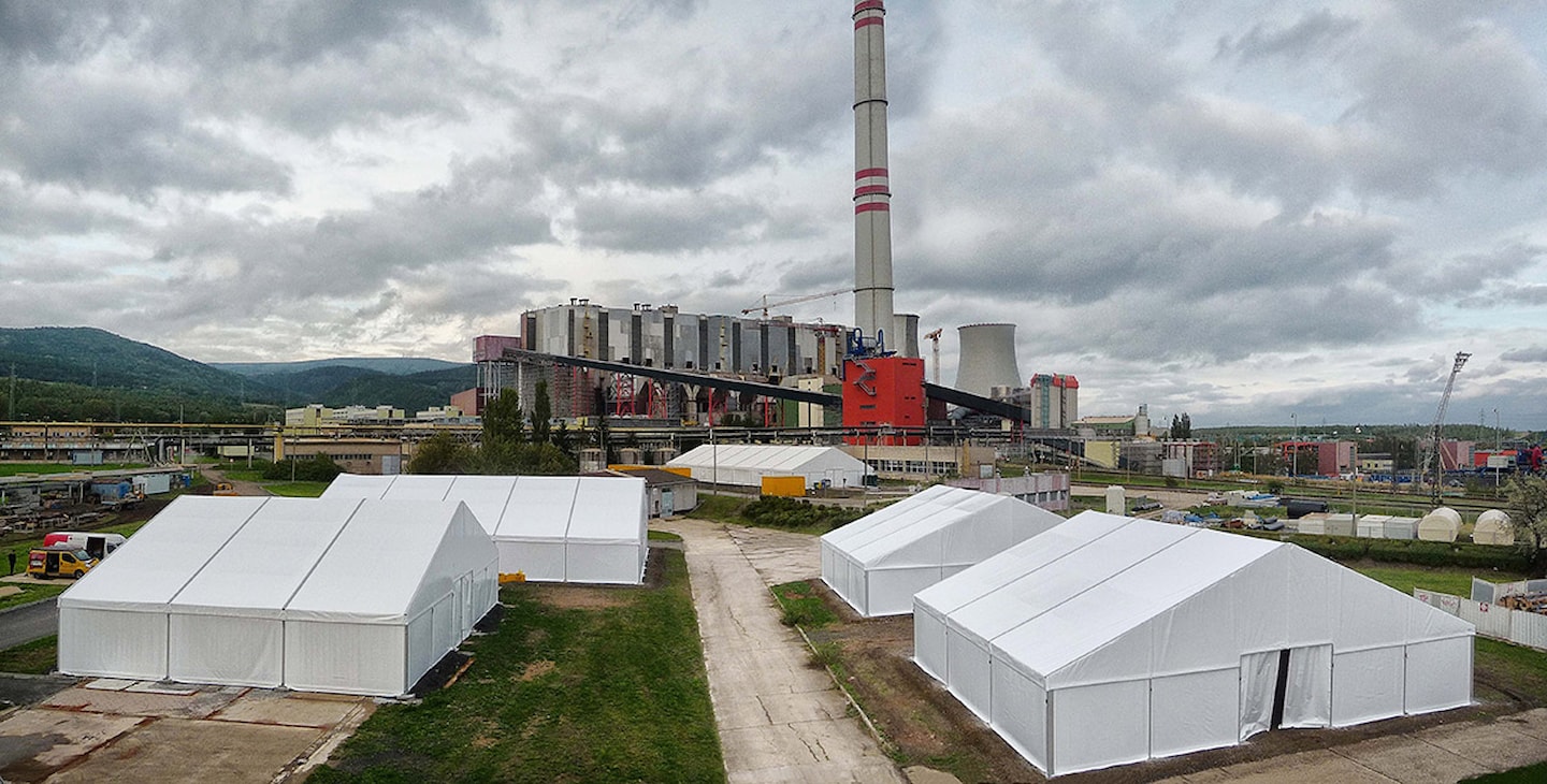 Dočasné zastřešení