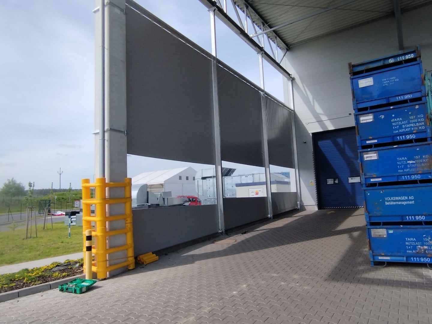 Industrielle Außenplanen