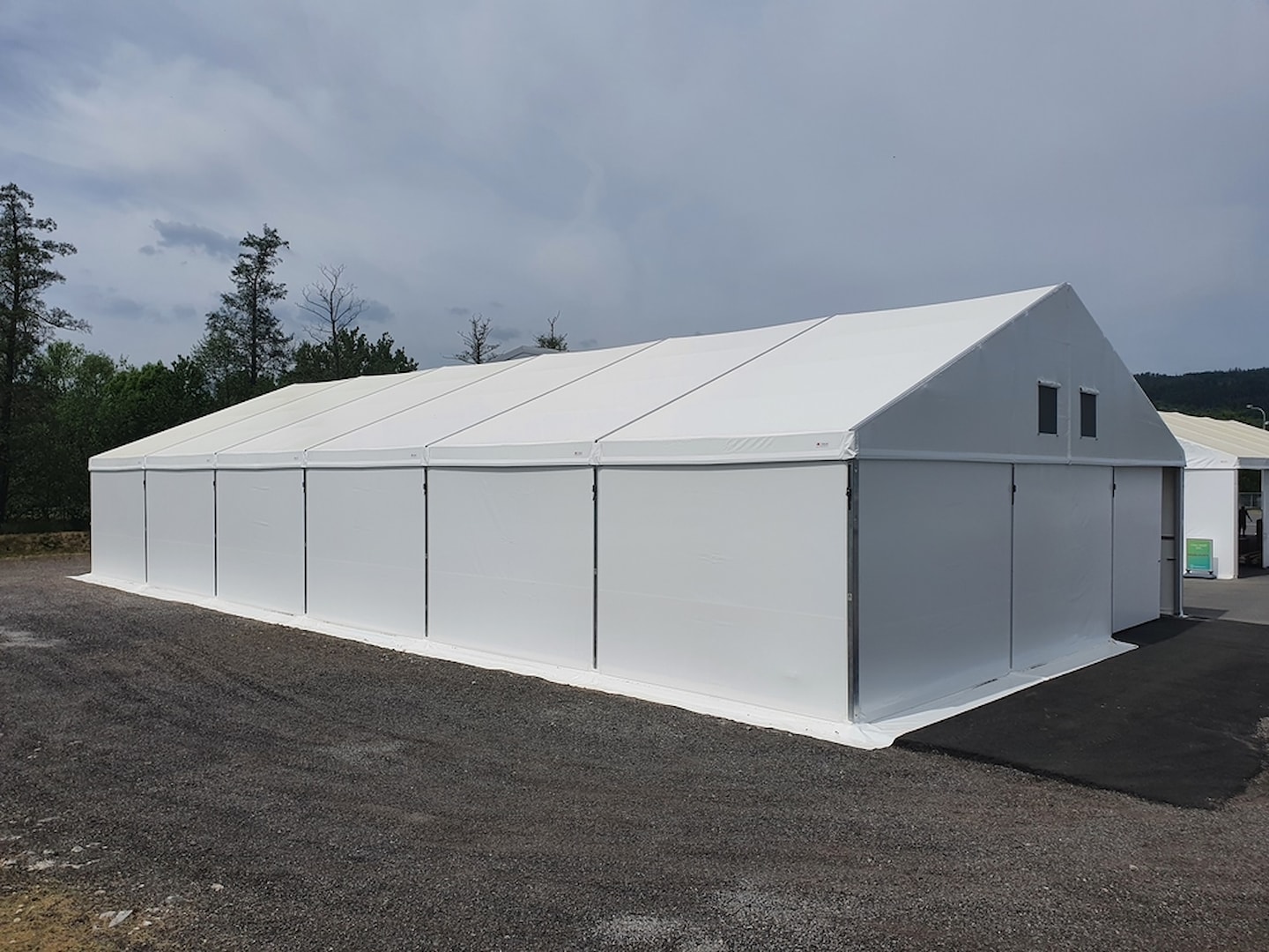 A tent hall as a permanent structure?