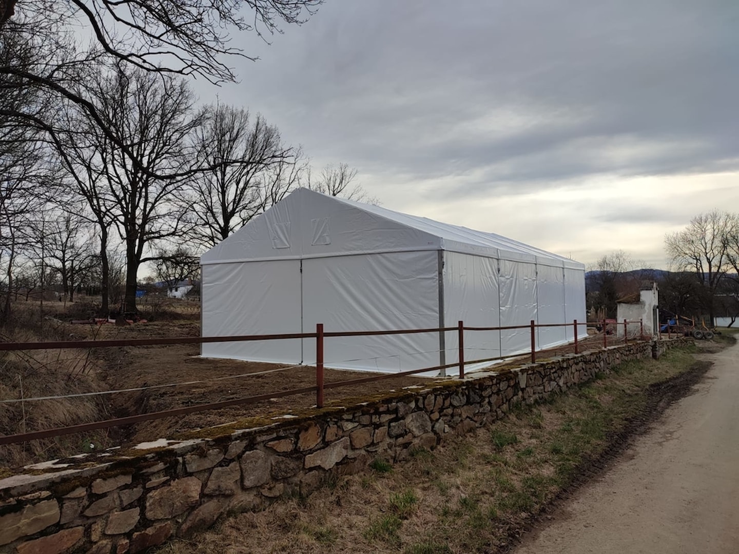 Die Konstruktion des Zeltes