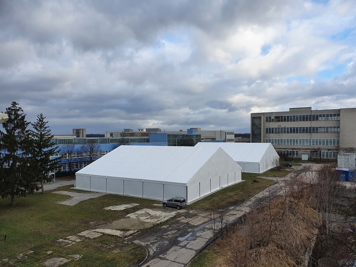 Double with a span of 30 m for Fatra