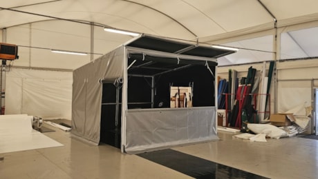 Maßgeschneiderter Event-Support-Zelt