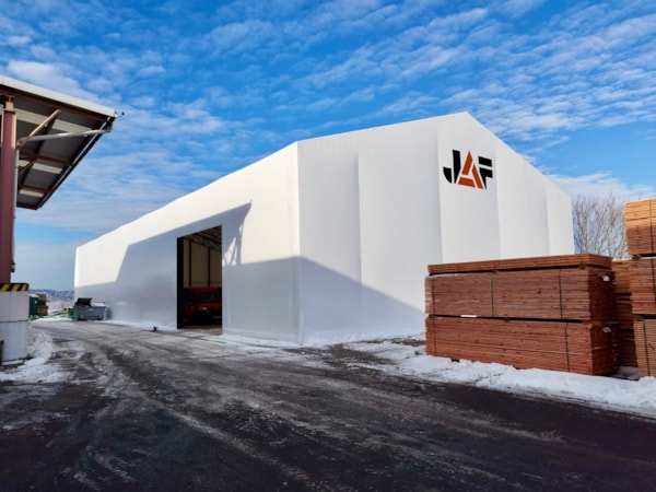 Prefabricated Halls with Fabric Cladding