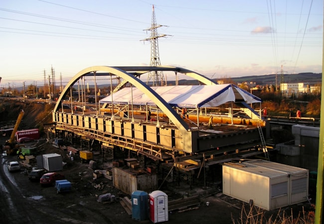 Vermietung von mobilen Großzelten